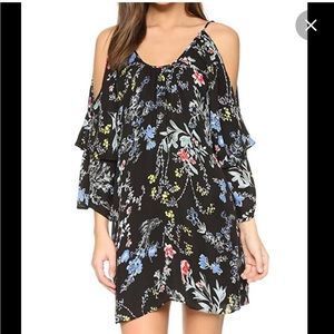 Parker cold shoulder dress